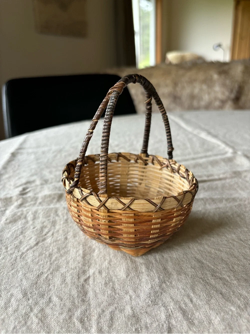 Tiny Vintage Basket